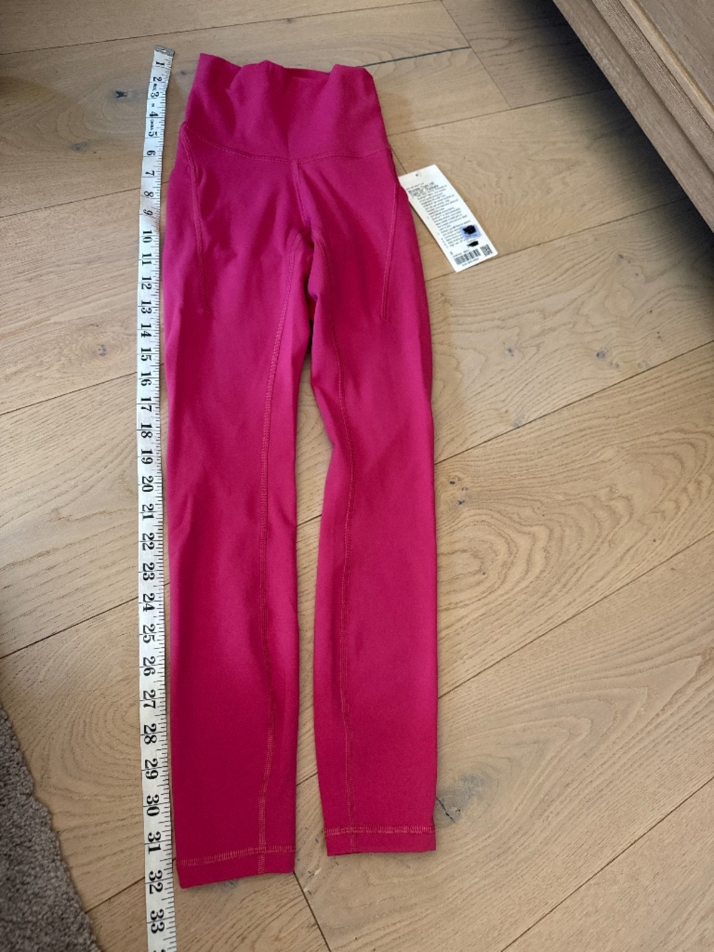 New lululemon size 0 wunder train hr tights with pockets